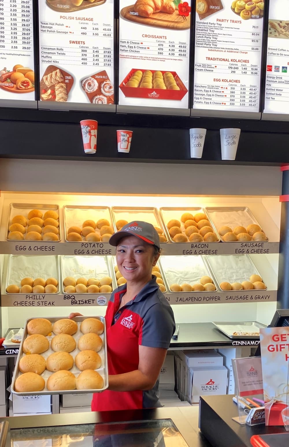 Bee Vines has opened her second Kolache Factory quick service bakery and cafe. (Courtesy Kolache Factory)