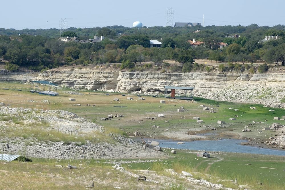 photos of drought in Texas