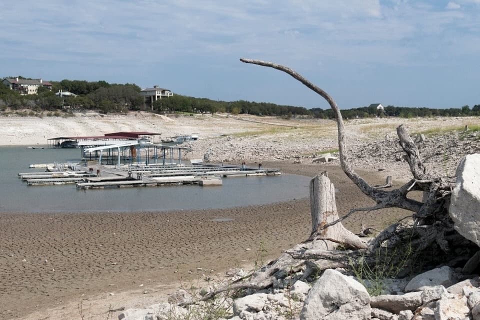 photos of drought in Texas