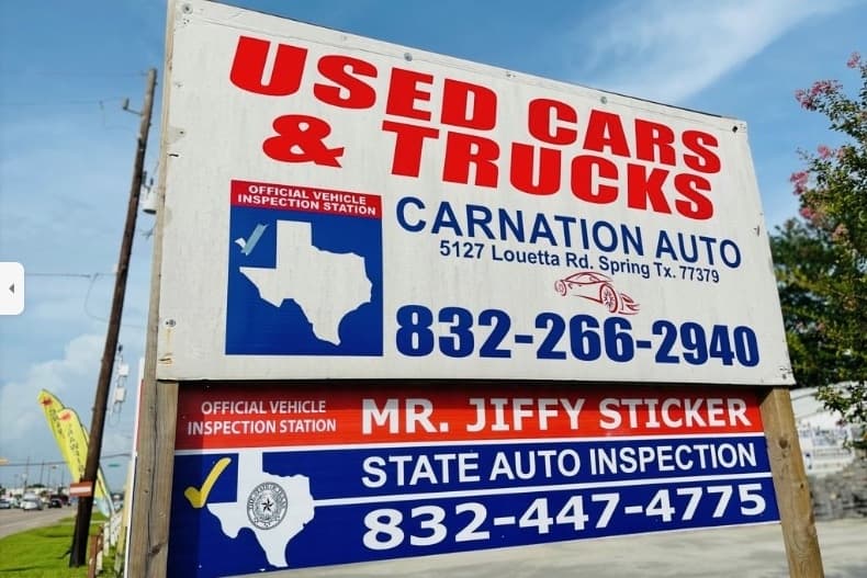 Mr. Jiffy Sticker marks 1 year of inspecting Spring-area vehicles