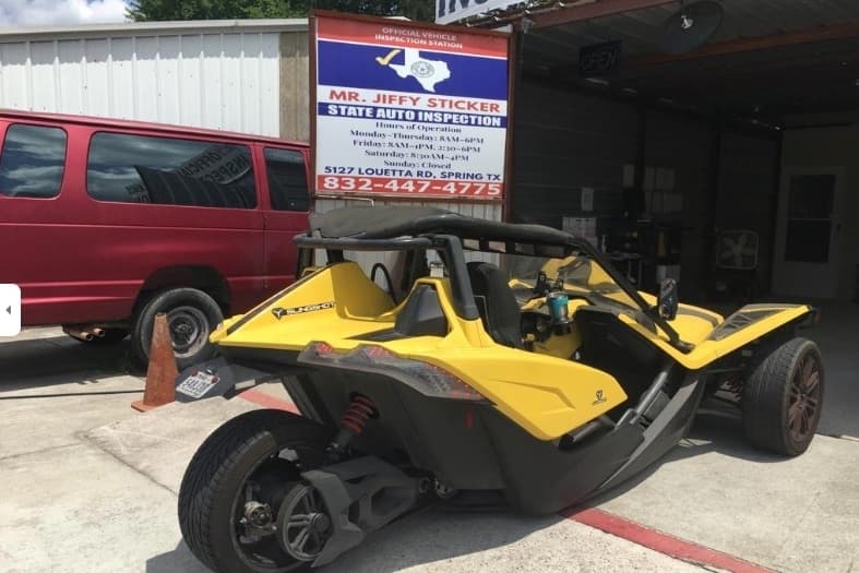 Located at 5127 Louetta Road, Spring, Mr. Jiffy Sticker provides state auto inspections. (Courtesy Mr. Jiffy Sticker)