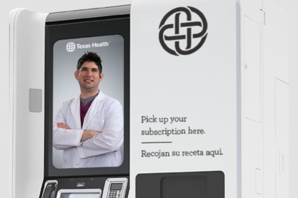 On-site pharmacy kiosks at Texas Health Breeze Urgent Care Centers. (Texas Health Breeze Urgent Care)
