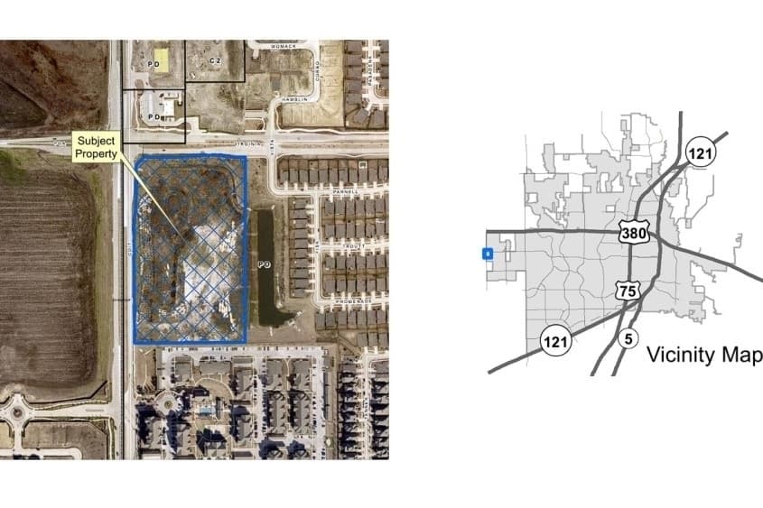 About 12 acres bordering Frisco, McKinney rezoned to commercial