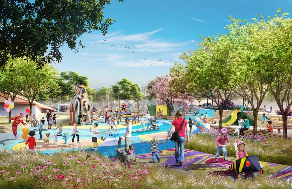 playground rendering