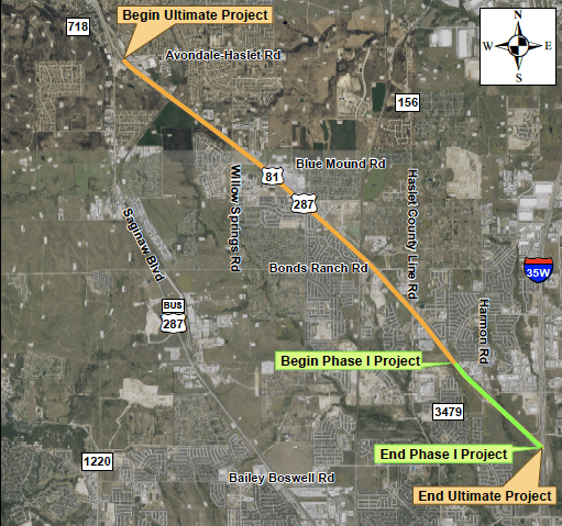 map of project area