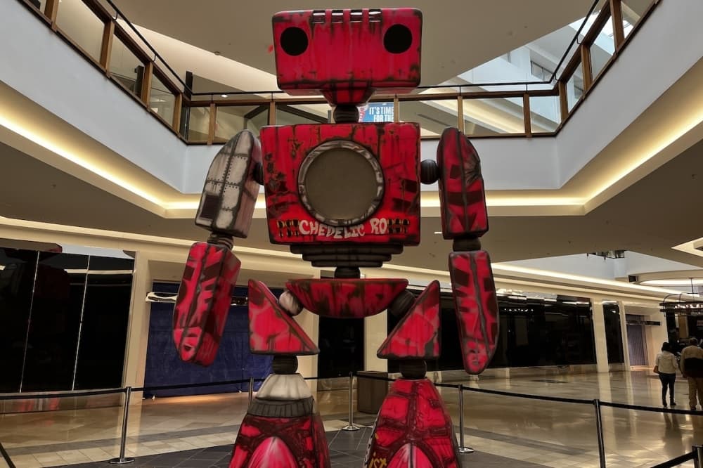 Psychedelic Robot opens new art exhibit at The Shops at Willow Bend in Plano