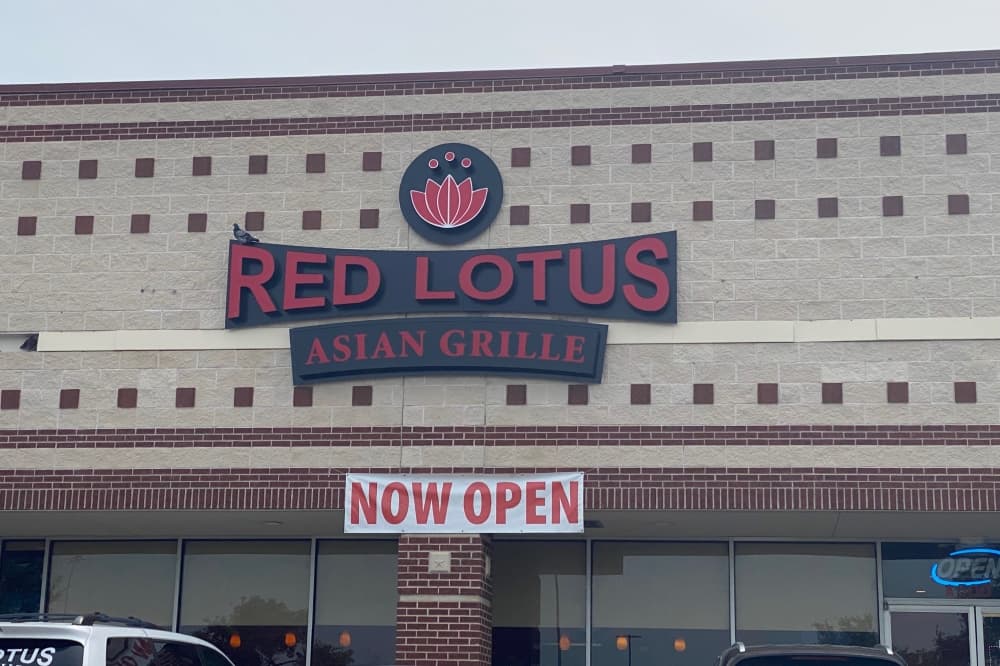 Red Lotus Asian Grille opened in the Round Rock Boardwalk shopping center at 2601 S. I-35, Ste. A500, on May 28. (Brooke Sjoberg/Community Impact Newspaper)