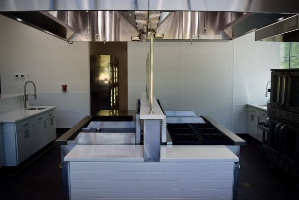 
Cibo Kitchens has accommodations for two cooking teams at once.