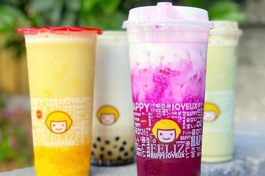 Tea shop Happy Lemon now offering its salted cheese tea, other specialty drinks in Plano