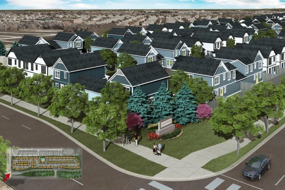 A new single-family for-rent community was brought to the McKinney Planning and Zoning Commission on June 14 for consideration. (Rendering courtesy city of McKinney, Continental Properties)