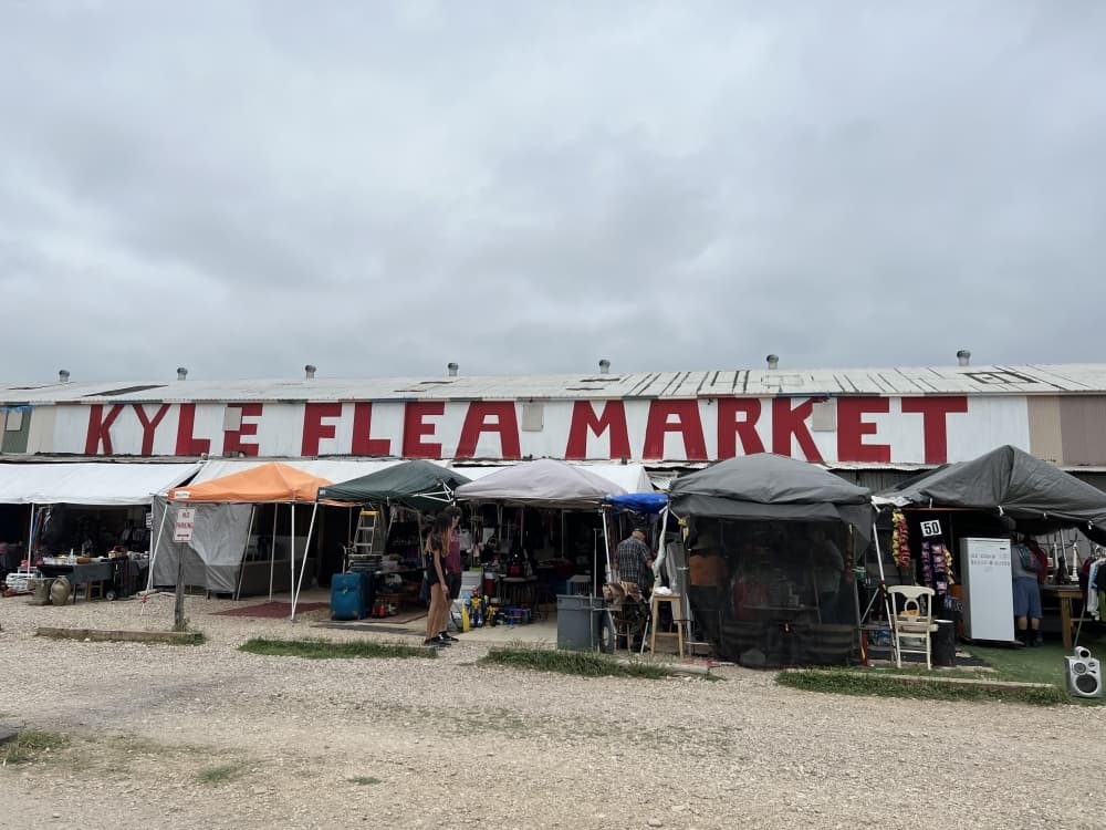 Family-owned Kyle Flea Market provides indoor and outdoor space for vendors’ trinkets, treasures
