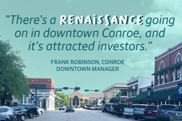 Downtown Conroe sees redevelopment efforts, influx of new businesses