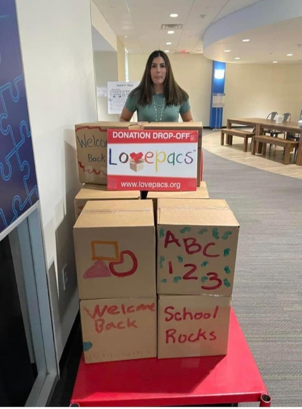 Lovepacs ensures children struggling with food insecurity have access to meals. 