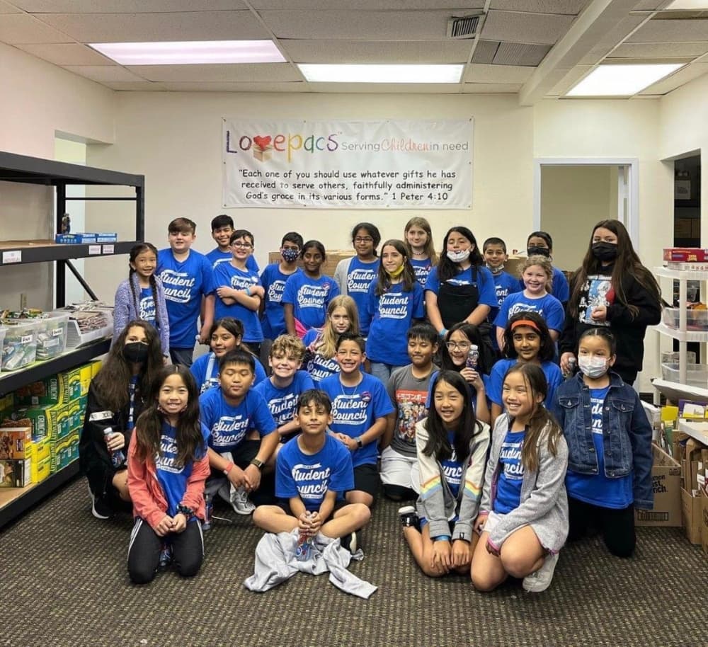 When schools are closed, Lovepacs feeds children who depend on schools as a food source