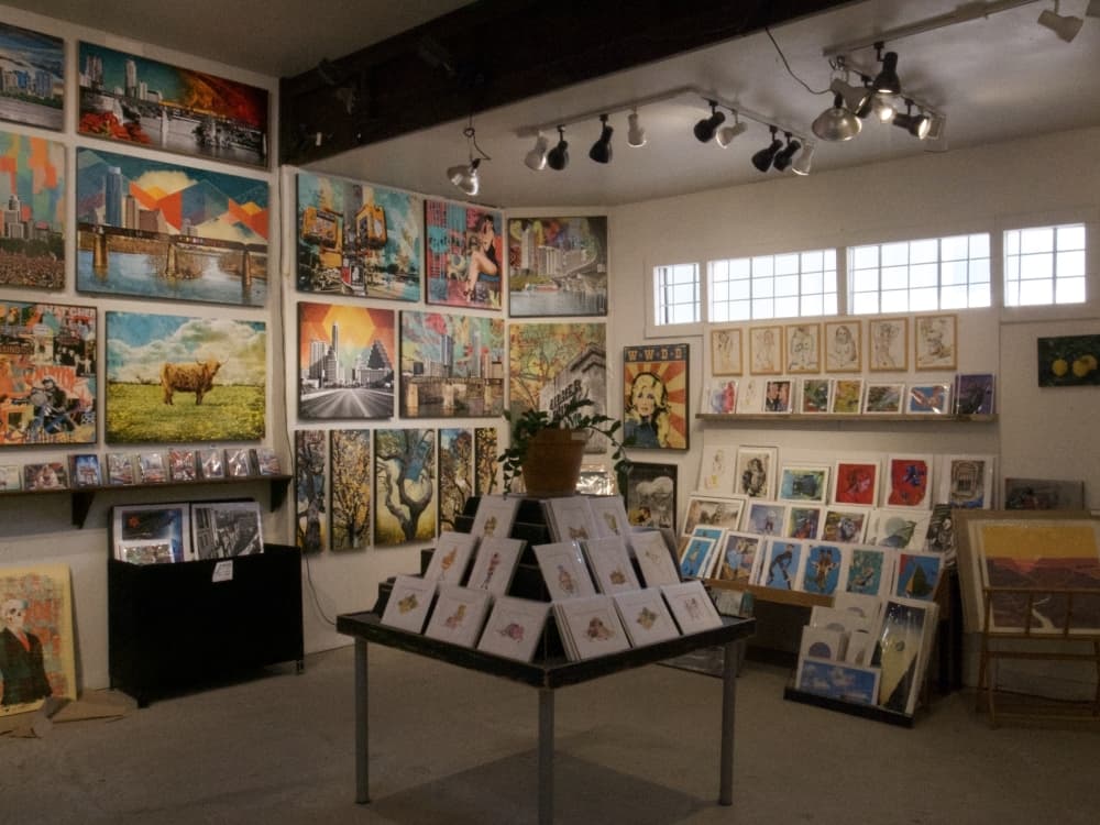 Austin Art Garage spotlights affordable, local works