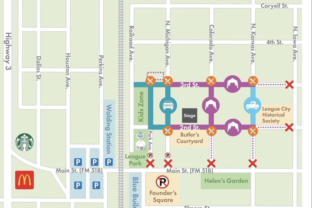 League City streets to be closed June 25 for art crawl event