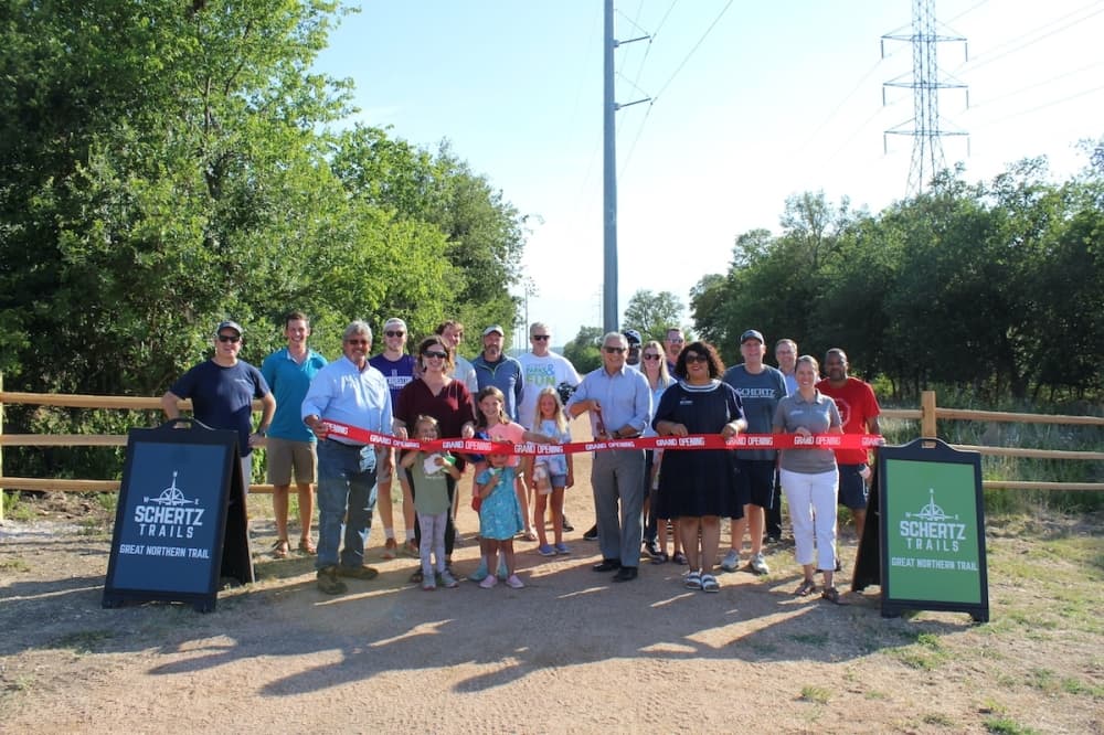 Schertz celebrates grand opening of first Great Northern Trail segment