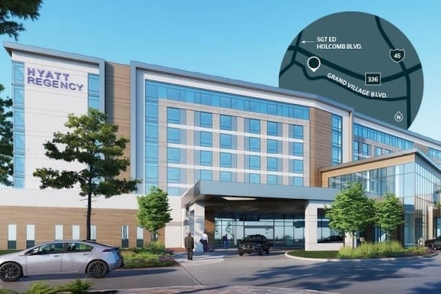 Hyatt Regency Conroe and Convention Center budget exceeds $100M