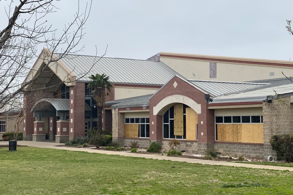 Tornado repairs continue at Clay Madsen Recreation Center as Round Rock council approves shade structure purchase