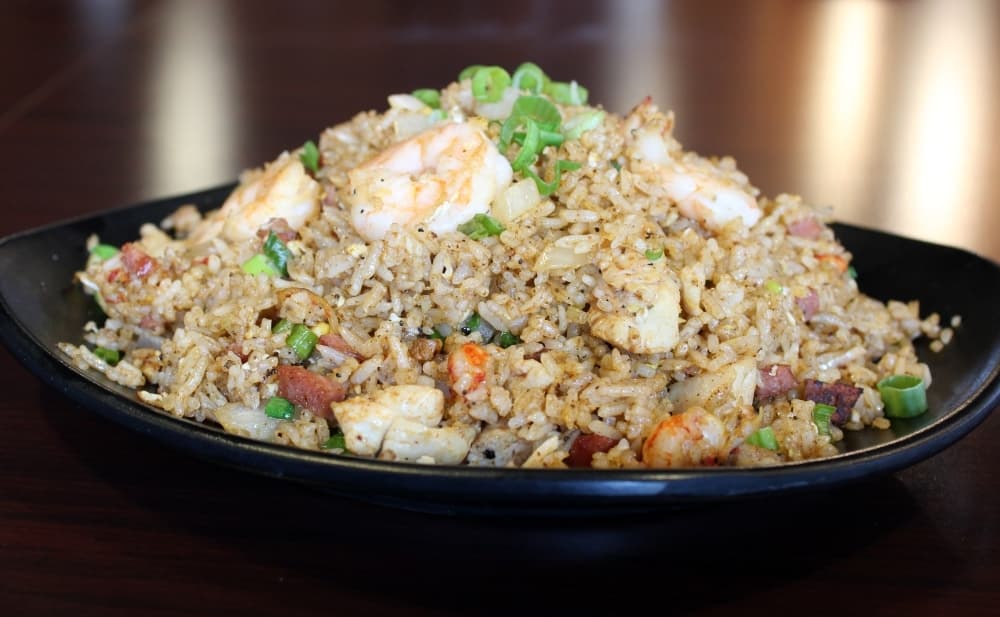 Cajun fried rice.