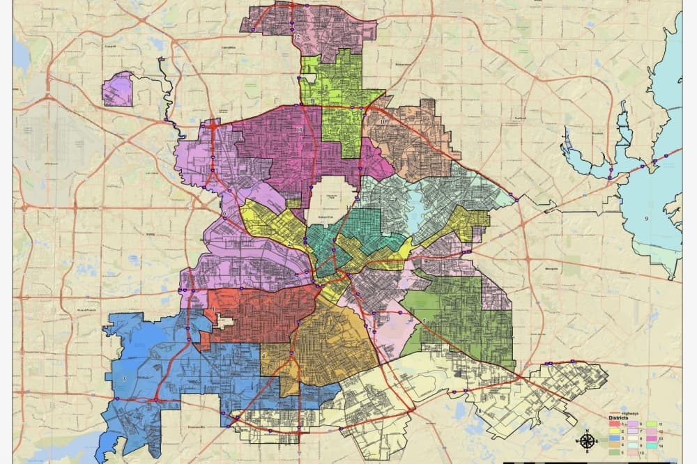 Dallas City Council adopts new district map ahead of deadline