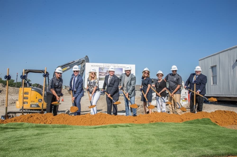 McKinney ISD breaks ground on Ruth and Harold Frazier Elementary School