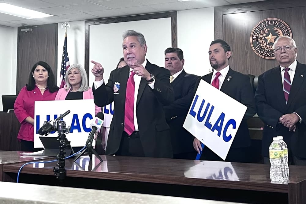 League of United Latin American Citizens announces lawsuit against Houston, alleging Voting Rights Act violations