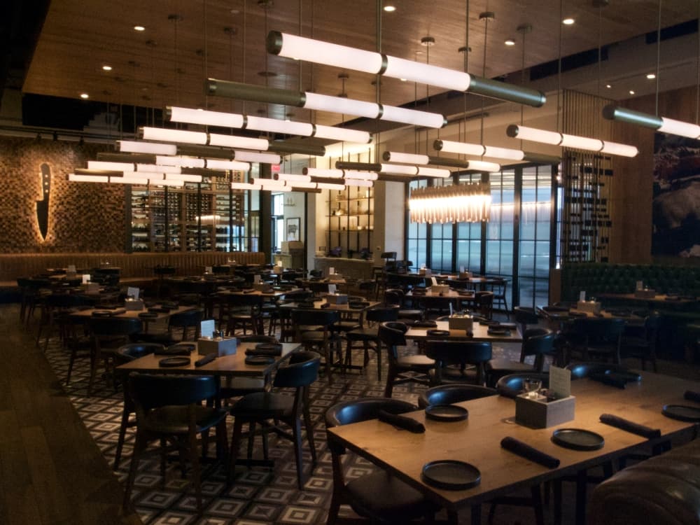 interior shot of a restaurant
