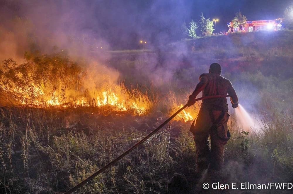 Fort Worth reports record number of grass fires on Independence Day