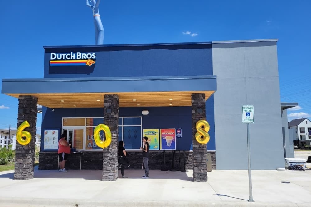 Dutch Bros Coffee holds grand opening at Parmer Lane location