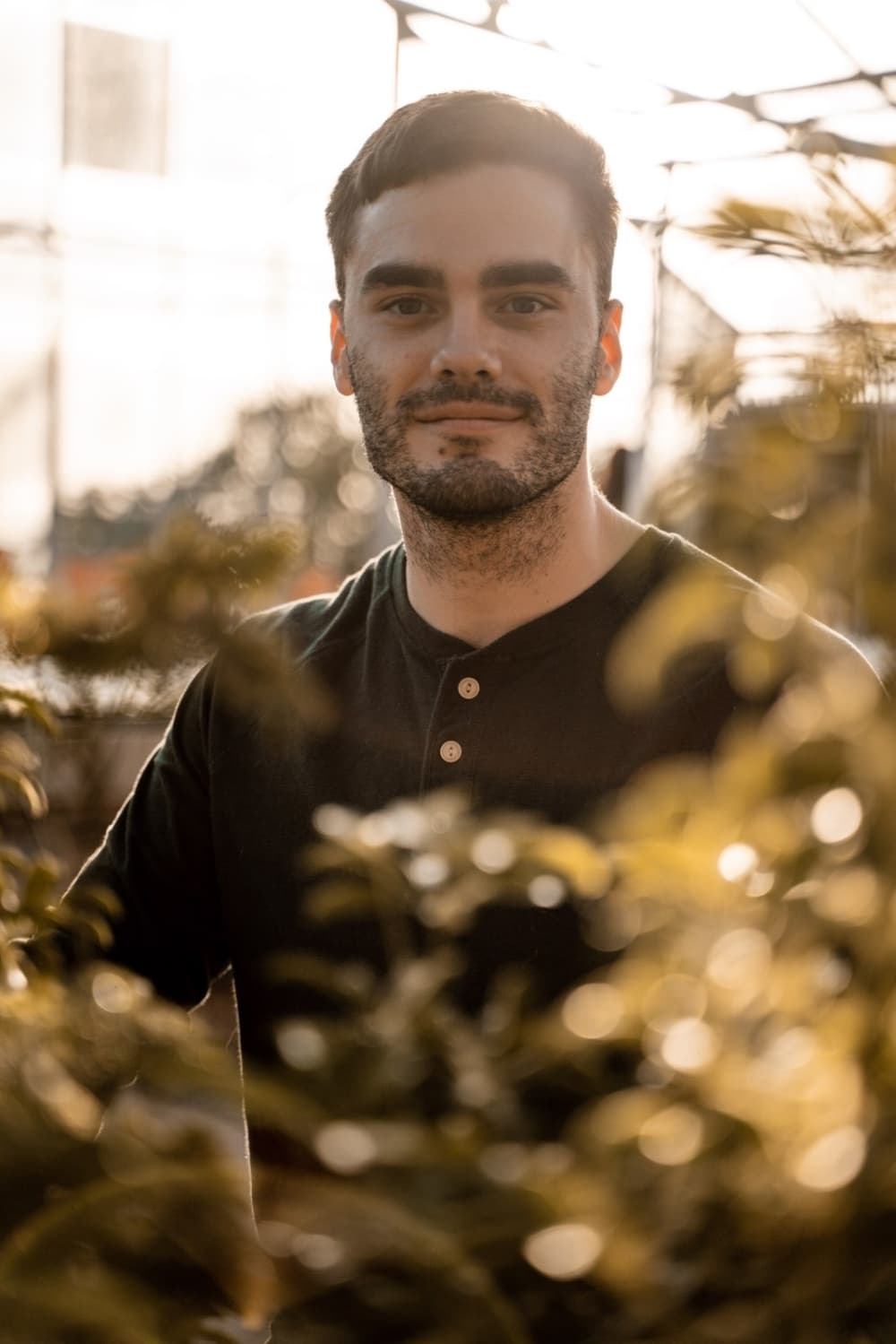 Cody King, a horticulturist at Hill Country Water Gardens & Nursery, provided information about maintaining landscaping during the Texas summers. (Courtesy Cody King) 
