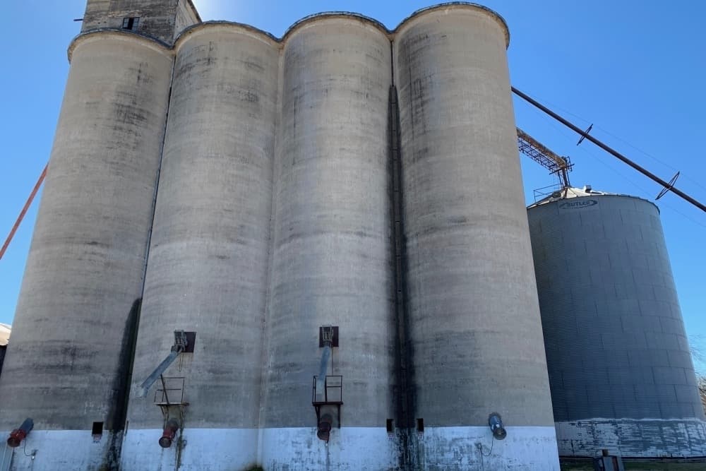 Australian artist begins mural on McKinney silos