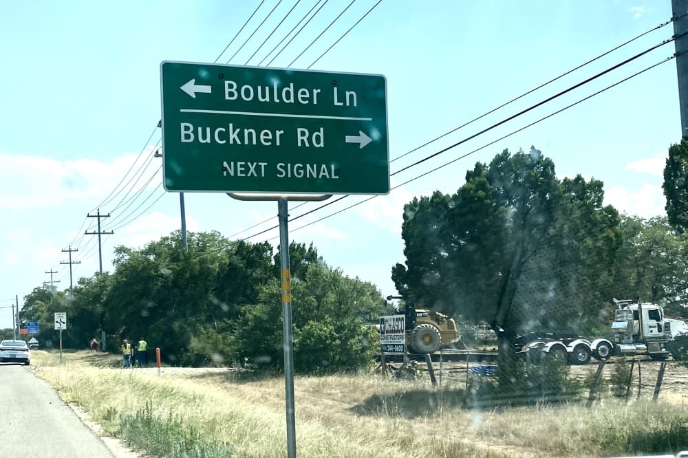 Road sign
