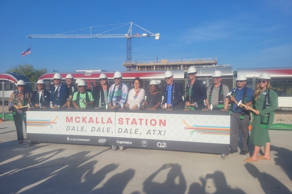 McKalla Station groundbreaking draws crowd to Q2 Stadium