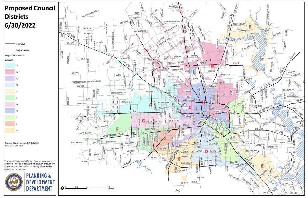 Houston extends time period for public feedback on redistricting