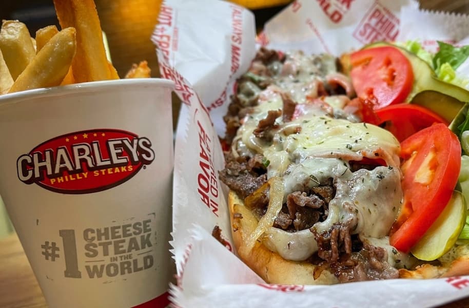 Charley's Cheesesteaks and Wings under construction in Cy-Fair