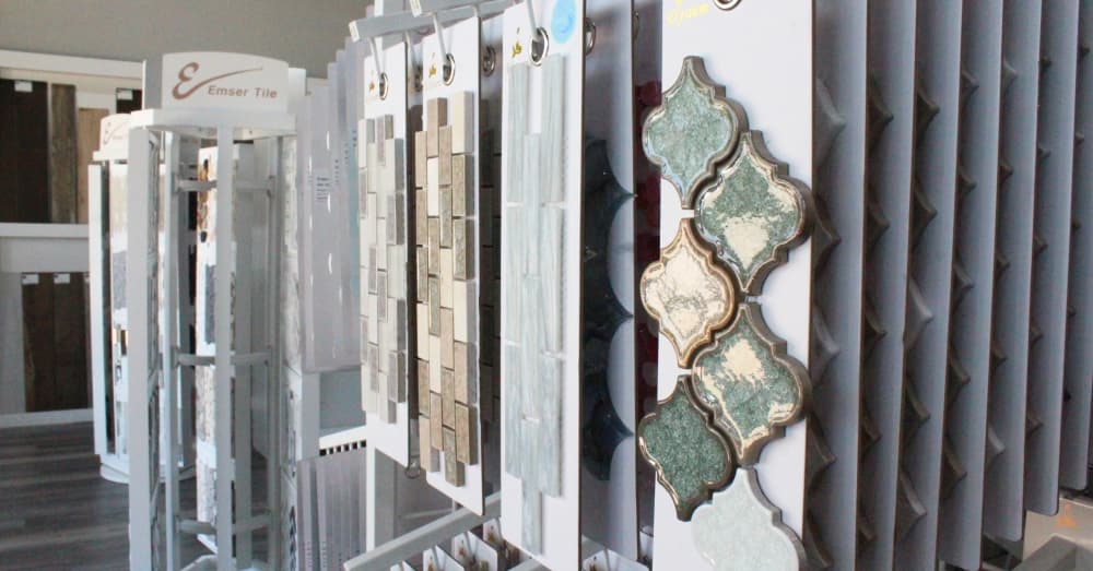 Modern Design & Remodeling sells items such as flooring, cabinets, tiles, carpeting and countertops for home renovations. The business also offers installation and full remodel services. (Emily Lincke/Community Impact Newspaper)
