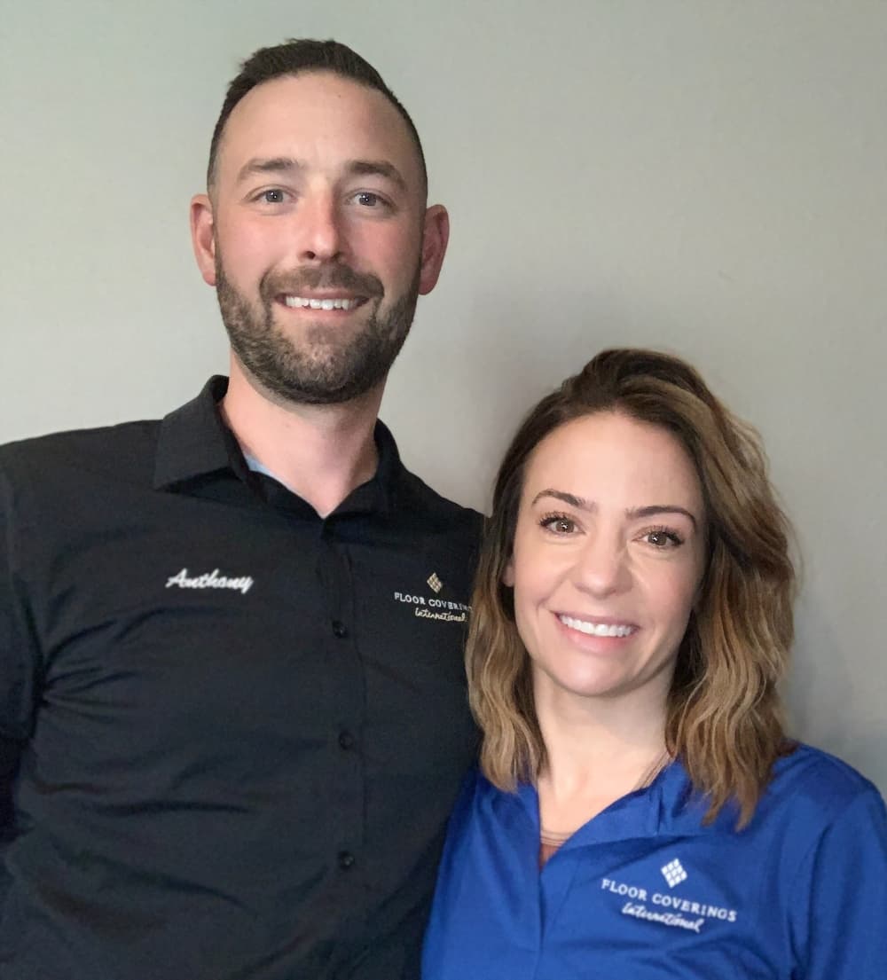 The local franchise is owned by Anthony and Crystal Imperato. (Courtesy Floor Coverings International)