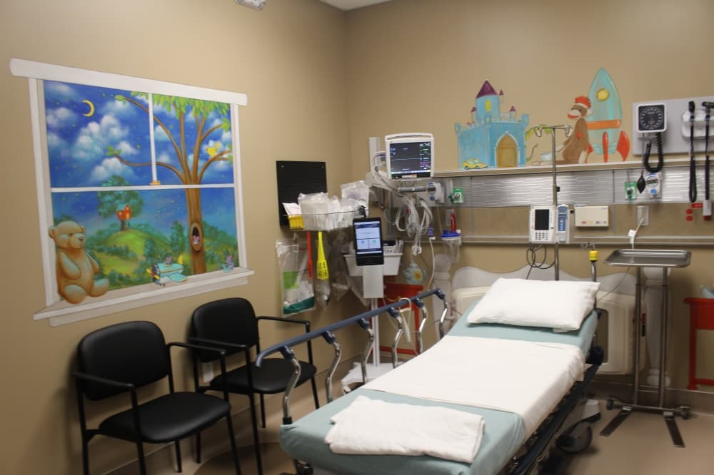 HCA Houston ER opened on July 25 in Creekside serving The Woodlands and Tomball. It will be open for patients July 26. (Kayli Thompson/Community Impact Newspaper)