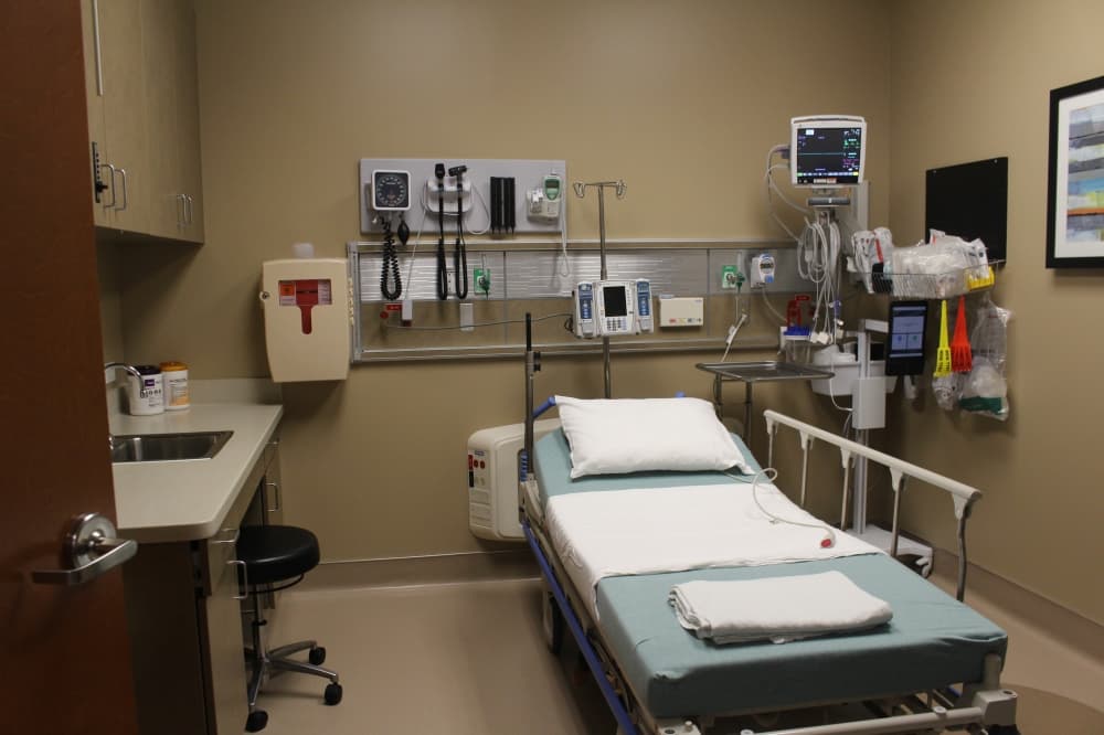 HCA Houston ER opened on July 25 in Creekside serving The Woodlands and Tomball. It will be open for patients July 26. (Kayli Thompson/Community Impact Newspaper)