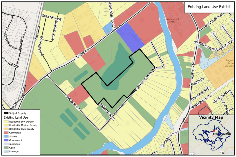 New Braunfels City Council postpones rezoning request for resort development