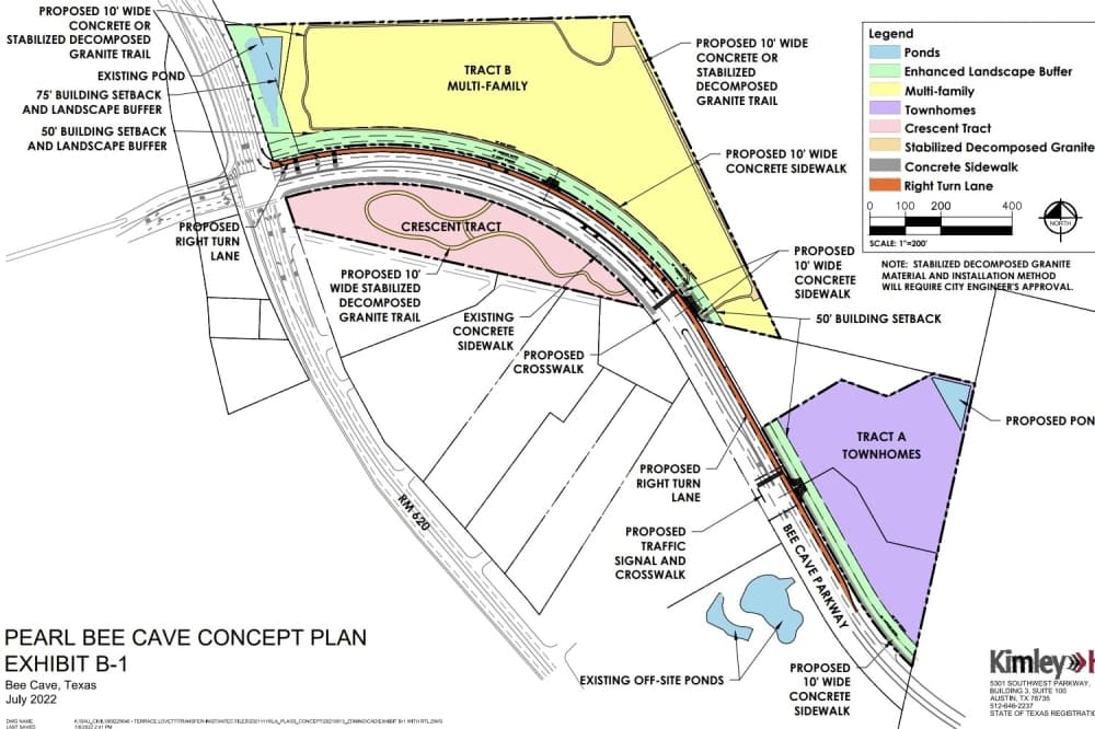 City of Bee Cave approves changes to single and multifamily development The Pearl