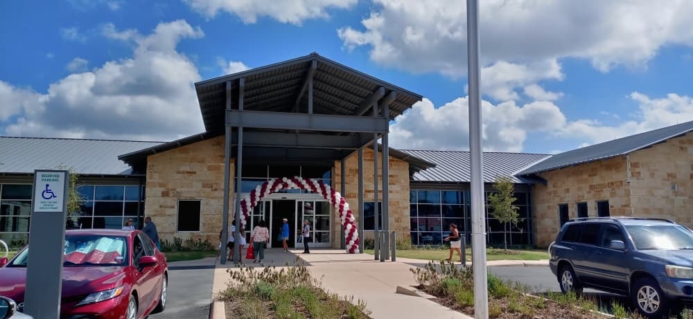 The city of San Antonio has opened Walker Ranch Senior Center, the first District 9 comprehensive public senior center, at 835 W. Rhapsody Drive next to Walker Ranch Park. (Edmond Ortiz/Community Impact Newspaper)