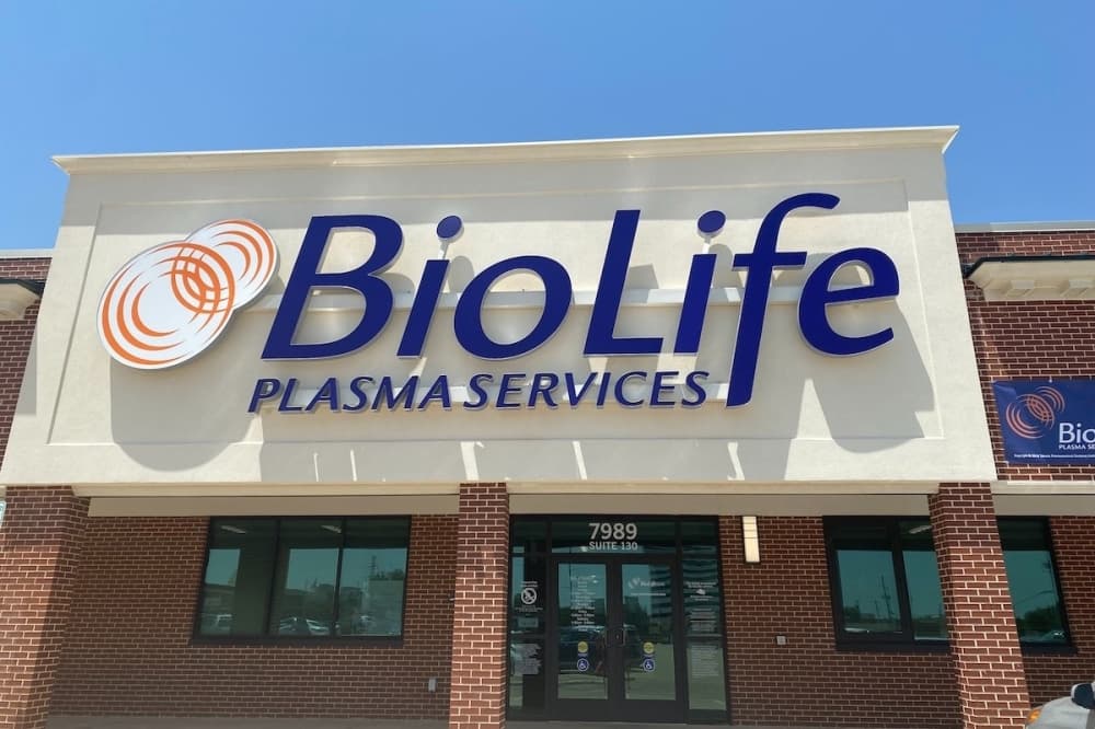 Biolife Plasma Services offering plasma-based treatments near Richardson