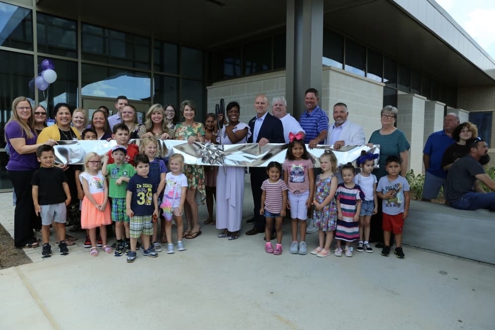 Willis ISD held a ribbon-cutting ceremony for the opening of the Roark Early Education Center on Aug. 7. (Courtesy Willis ISD)