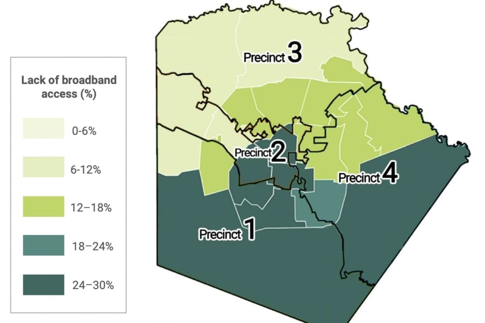 Bexar County budgets $25M in federal funds for efforts to shrink the local digital divide