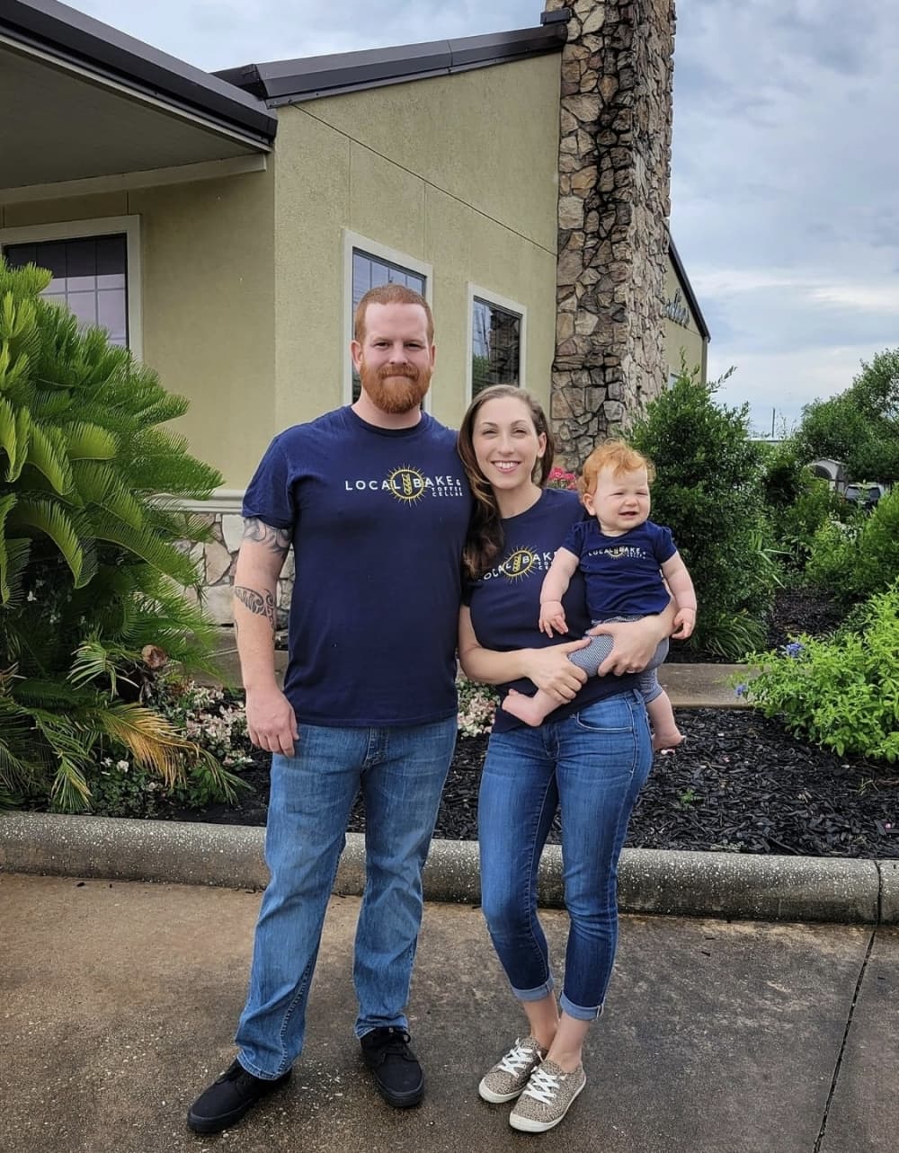 Owners John and Jordan Havens are planning to open their new business, Local Bake Cafe, in September. (Courtesy Local Bake and Toffee Cellar)