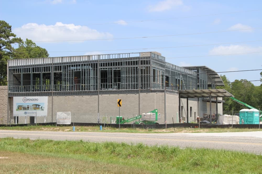 Copendero Gun Range taking shape off Robinson Road in Oak Ridge North