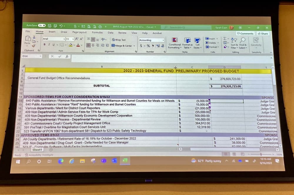 Overhead projector slide