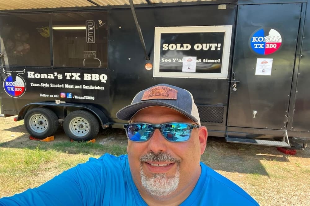 Kona's TX BBQ food truck now open in Hutto